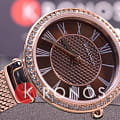 Romanson Romanson RM8A41TLR(BN),  южная корея женские часы на браслете сталь c pvd покрытием боковой вид