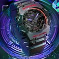 Casio Casio G-Shock GA-B001AH-6ADR (GA-B001AH-6A), g-shock япония мужские часы на браслете пластик боковой вид