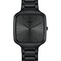 Rado Rado True Square Thinline x Les Couleurs Le Corbusier R27062152  R27062152 кварцевые мужские часы черный циферблат, браслет высокотехнологичная керамика + титан — вид спереди
