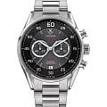 TAG Heuer TAG Heuer Carrera CAR2B10.BA0799  CAR2B10.BA0799 механические мужские часы черный циферблат, браслет нержавеющая сталь — вид спереди