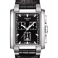 Tissot Tissot TXL Gent T061.717.16.051.00  T0617171605100 кварцевые мужские часы  черный циферблат, браслет кожаный — вид спереди