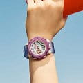 Casio Casio G-Shock GMA-S2200PE-6ADR  наручные женские часы фото под углом.