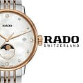 Rado Rado Coupole Classic Diamonds R22883923 Classic, наручные женские часы фото под углом