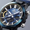 Casio Casio Edifice ECB-2000SS-2ADR (ECB-2000SS-2A), edifice япония мужские часы на браслете тканевый боковой вид