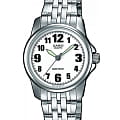 Casio Casio Collection LTP-1260PD-7B  LTP-1260PD-7B кварцевые женские часы белый циферблат, браслет нержавеющая сталь — вид спереди