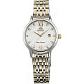 Orient Orient SZ45002W (SSZ45002W)  SSZ45002W кварцевые женские часы  белый циферблат, браслет  — вид спереди
