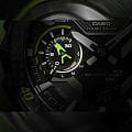 Casio Casio Edifice ECB-2200RC-1A3 ECB - задняя крышка металл карбон корпуса, япония часы