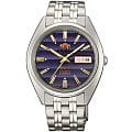Orient Orient AB0000DD (FAB0000DD)  AB0000DD механические мужские часы синий циферблат, браслет  — вид спереди