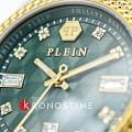 Philipp Plein Philipp Plein Queen PWCDA0524 кварцевые женские часы часы, крупный план зеленый циферблат