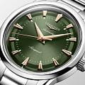 Longines Longines Conquest Heritage L1.649.4.02.6 мужские часы зеленый циферблат на запястье