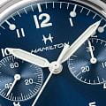 Hamilton Hamilton Khaki Aviation Pilot Pioneer Mechanical Chronograph 40mm H76409140, khaki aviation швейцария мужские часы на браслете нержавеющая сталь боковой вид