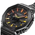 Casio Casio G-Shock GM-B2100BPC-1ADR (GM-B2100BPC-1A) электронные мужские часы часы крупный план черный циферблата
