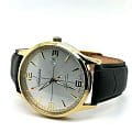 Adriatica Adriatica Vintage A8331.1253Q,  швейцария мужские часы на браслете кожаный боковой вид