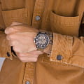 Wainer Wainer Masters Edition WA.25511-A механические мужские часы часы крупный план черный циферблата