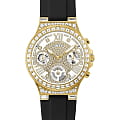 Guess Guess  Sport Steel  GW0257L1  GW0257L1 кварцевые женские часы  белый циферблат, браслет силикон — вид спереди