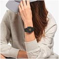 Swatch Swatch Chrono 42 Standard SUSB416 мужские часы черный циферблат на запястье