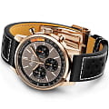 Breitling Breitling Top Time B01 RB01761A1Q1X1 aviator 8 швейцарские мужские часы на браслете кожаный боковой вид