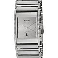 Rado Rado Integral Diamonds R20731122  R20731122 кварцевые мужские часы  циферблат, браслет сталь + керамические вставки — вид спереди