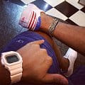 Casio Casio G-Shock GLX-5600-7, g-shock япония мужские часы на браслете пластик боковой вид