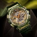 Casio Casio G-Shock GMA-S110GS-3A GMA-S110GS-3A оригинальные женские часы в комплекте с коробкой