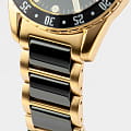Jacques Lemans Jacques Lemans High Tech Ceramic 42-10G мужские часы черный циферблат на запястье