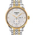 Tissot Tissot Le Locle Automatic Petite Seconde T006.428.22.038.01 Le Locle Automatic T0064282203801 механические мужские часы белый циферблат, браслет сталь c pvd покрытием — вид спереди
