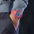 Casio Casio G-Shock GLX-5600VH-4 электронные женские часы часы крупный план серый циферблата