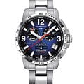 Certina Certina DS Podium Chronograph Lap Timer C034.453.11.047.10  C0344531104710 кварцевые мужские часы  синий циферблат, браслет нержавеющая сталь — вид спереди