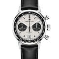 Hamilton Hamilton American Classic Intra-Matic Auto Chrono H38416711  H38416711 механические мужские часы белый циферблат, браслет кожаный — вид спереди