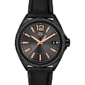 TAG Heuer TAG Heuer Formula 1 WBJ1314.FC8230  WBJ1314.FC8230 кварцевые женские часы черный циферблат, браслет кожаный — вид спереди