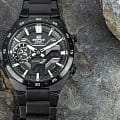 Casio Casio Edifice Windflow ECB-2200DC-1ADF (ECB-2200DC-1AEF), edifice япония мужские часы на браслете сталь с ip покрытием боковой вид