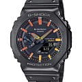 Casio Casio G-Shock GM-B2100BPC-1ADR (GM-B2100BPC-1A) лимитированной серии GM-B2100BPC-1A электронные мужские часы черный циферблат, браслет сталь с ip покрытием — вид спереди