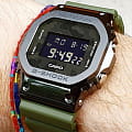 Casio Casio G-Shock GM-5600B-3 мужские часы  циферблат на запястье
