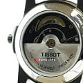 Tissot Tissot Gentleman Swissmatic T098.407.26.052.00 механические мужские часы часы крупный план черный циферблата