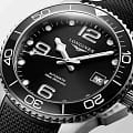 Longines Longines HydroConquest L3.780.4.56.9  наручные мужские часы фото под углом.