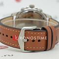Fossil Fossil Dillinger FS5675 кварцевые мужские часы часы крупный план синий циферблата