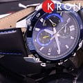Casio Casio Edifice EFR-557BL-2A, edifice япония мужские часы на браслете 18-каратное желтое золото боковой вид
