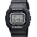 Casio Casio G-Shock DW-5600DAILY21-1 DW-5600 DW-5600DAILY21-1ER электронные мужские часы черный циферблат, браслет полимер — вид спереди