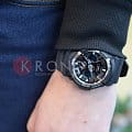 Casio GA-200-1A наручные мужские часы застежка крупным планом