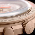 Swatch Swatch x Omega Bioceramic Moonswatch Mission to Jupiter SO33C100 мужские часы бежевый циферблат на запястье