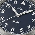 Hamilton Hamilton Khaki Field Quartz 38mm H69401940 мужские часы синий циферблат на запястье