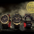 Casio GPW-2000TFB-1A мужские часы застежка крупным планом