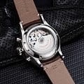 Оригинальные часы Aerowatch Aerowatch Les Grandes Classiques Pilot 61989 AA05 механические калибр механизма valjoux 7750 общий вид