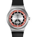 Swatch Swatch Irony Sistem51 Petite Seconde SY23S413  SY23S413 механические женские часы  серебристый циферблат, браслет резина — вид спереди