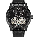 Police Police Batman Dark Knight PEWGE0022701  PEWGE0022701 механические мужские часы  черный циферблат, браслет кожаный — вид спереди