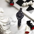 Casio Casio Sheen SHE-4062BD-1A, sheen япония женские часы на браслете сталь с ip покрытием боковой вид