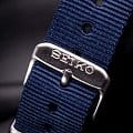 Seiko Seiko 5 Sports SRPE63K1S механические мужские часы часы крупный план синий циферблата