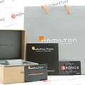 Hamilton Hamilton American Classic Intra-Matic Auto H38425140 механические мужские часы часы крупный план  циферблата