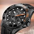Mido Mido Ocean Star 200C Carbon Limited Edition M042.431.77.081.00  - задняя крышка карбон корпуса, швейцария часы